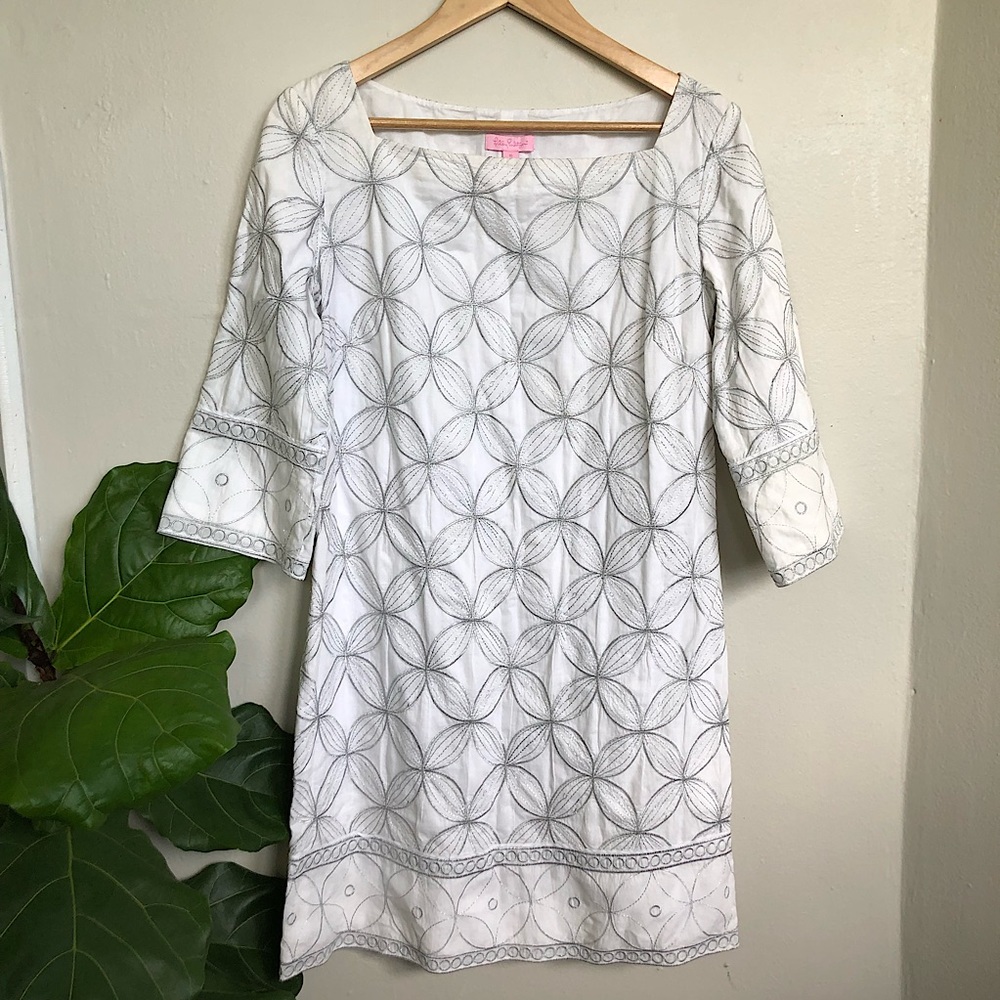 Lilly Pulitzer Lyla Embroidered Shift Dress